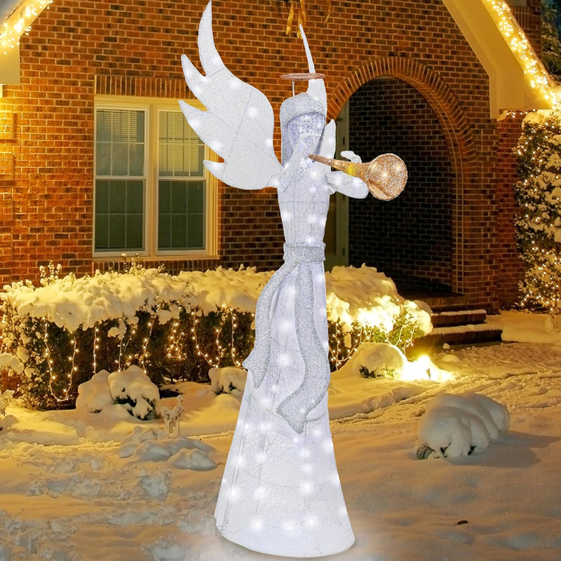 Outdoor christmas angels decorations hotsell